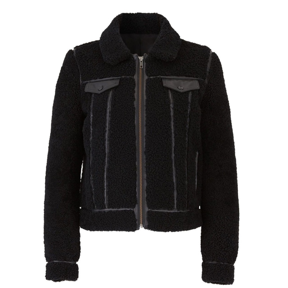 Rebecca Minkoff Clark Faux Shearling Jacket